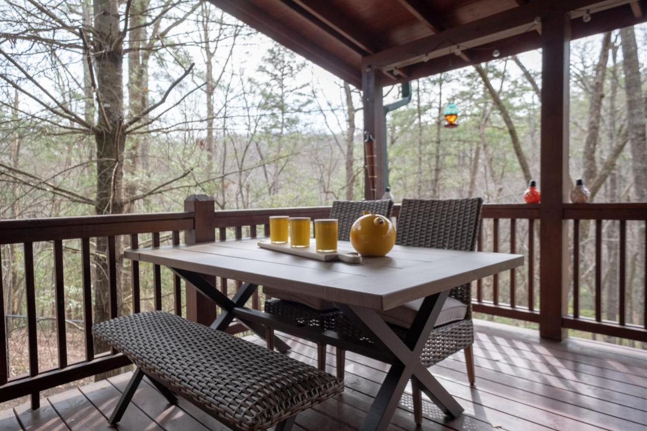 فيلا Three Dog Night - Pet-Friendly Cabin With Hot Tub بلو ريدج المظهر الخارجي الصورة