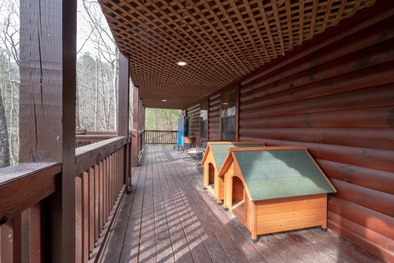 فيلا Three Dog Night - Pet-Friendly Cabin With Hot Tub بلو ريدج المظهر الخارجي الصورة