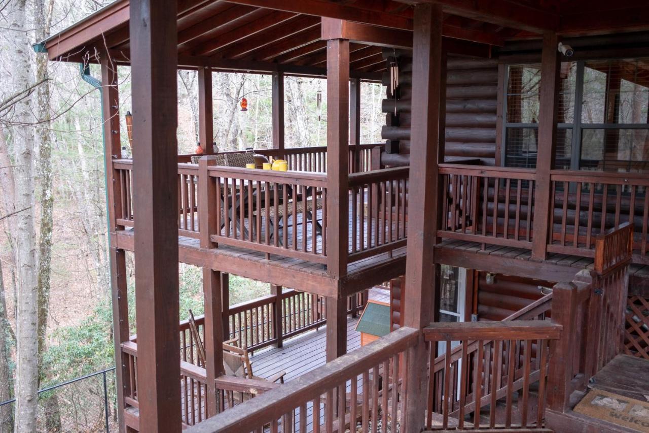 فيلا Three Dog Night - Pet-Friendly Cabin With Hot Tub بلو ريدج المظهر الخارجي الصورة